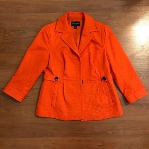 BANANA REPUBLIC I orange blazer